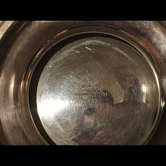 Sterling Silver Sugar Bowl- Frank Whiting 747 - Picture 4 of 4